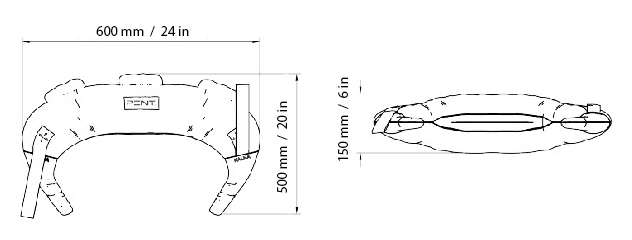 KALNA Bulgarian Bag Dimensions